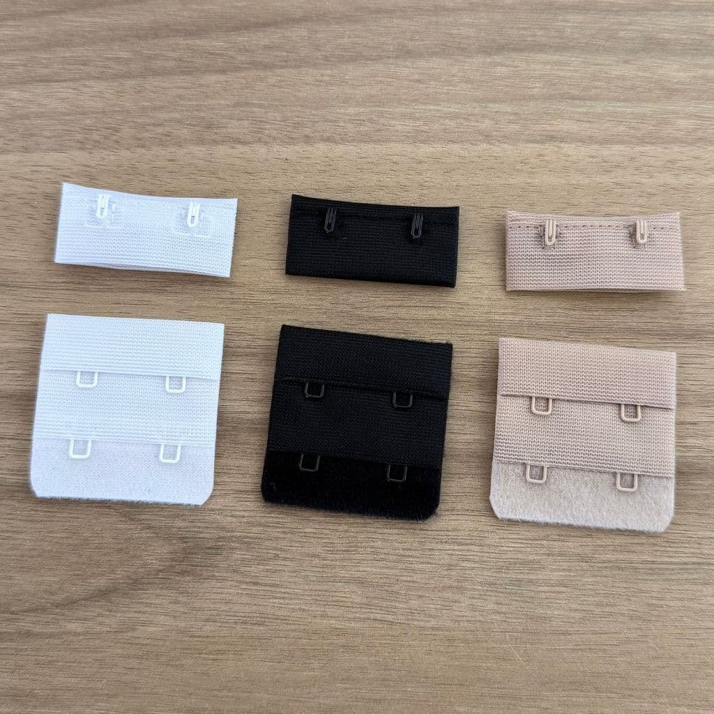 Kit Pacote Com 5 ou 10 ou 15 ou 20 Pares  Fecho Duplo Pra  Sutien Colchete Body Aviamentos  Costura.