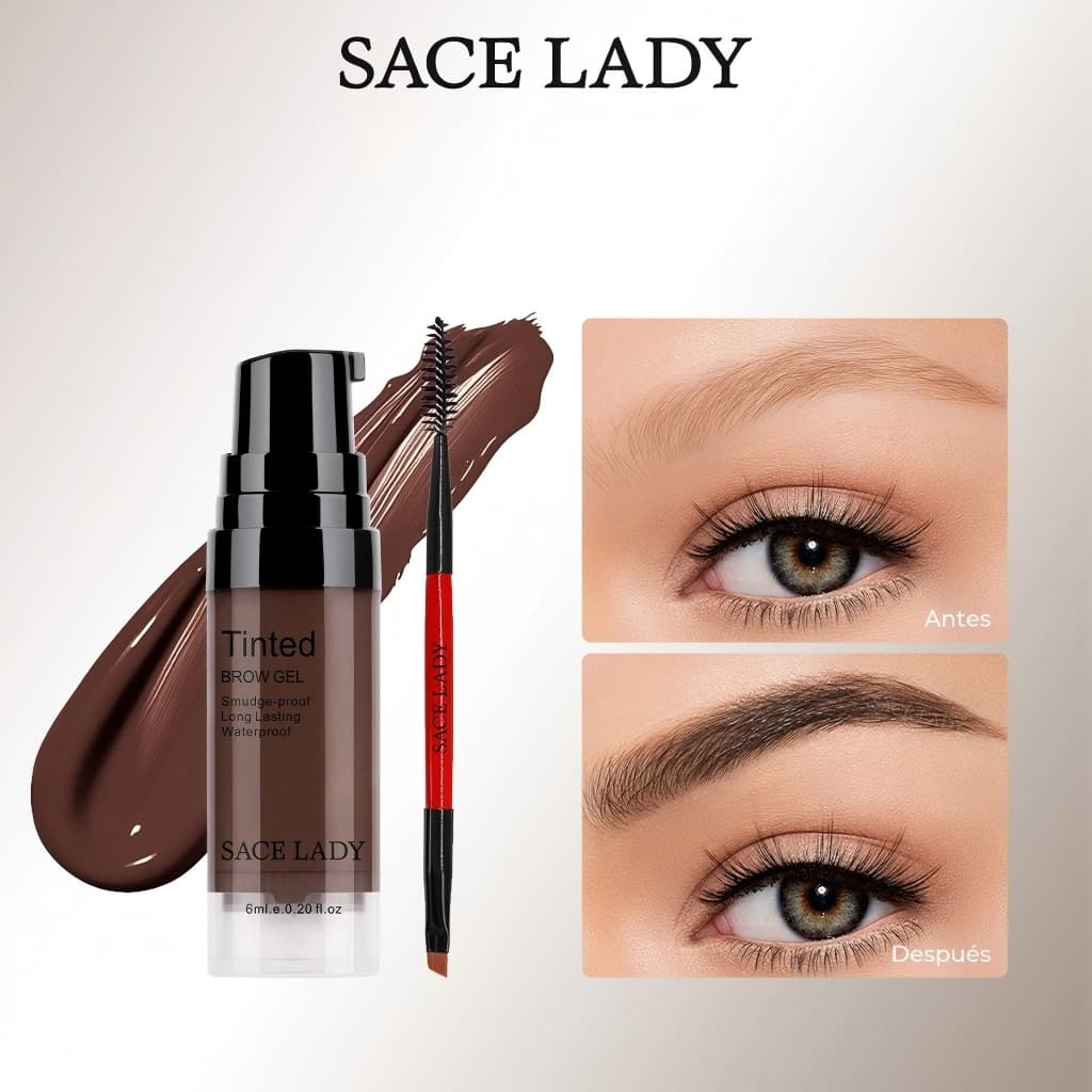 Lápis de Sobrancelhas em Gel SACE LADY – À Prova d’Água e de Longa Duração