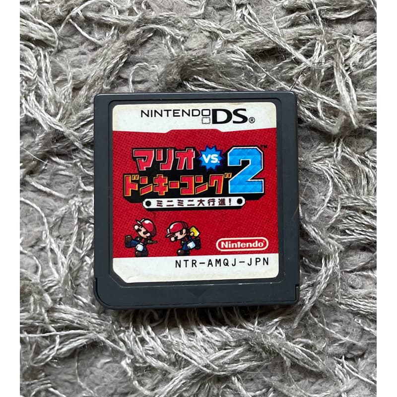 MARIO VS. DONKEY KONG 2: MARCH OF THE MINIS - NINTENDO DS - JOGO ORIGINAL - JAPONES