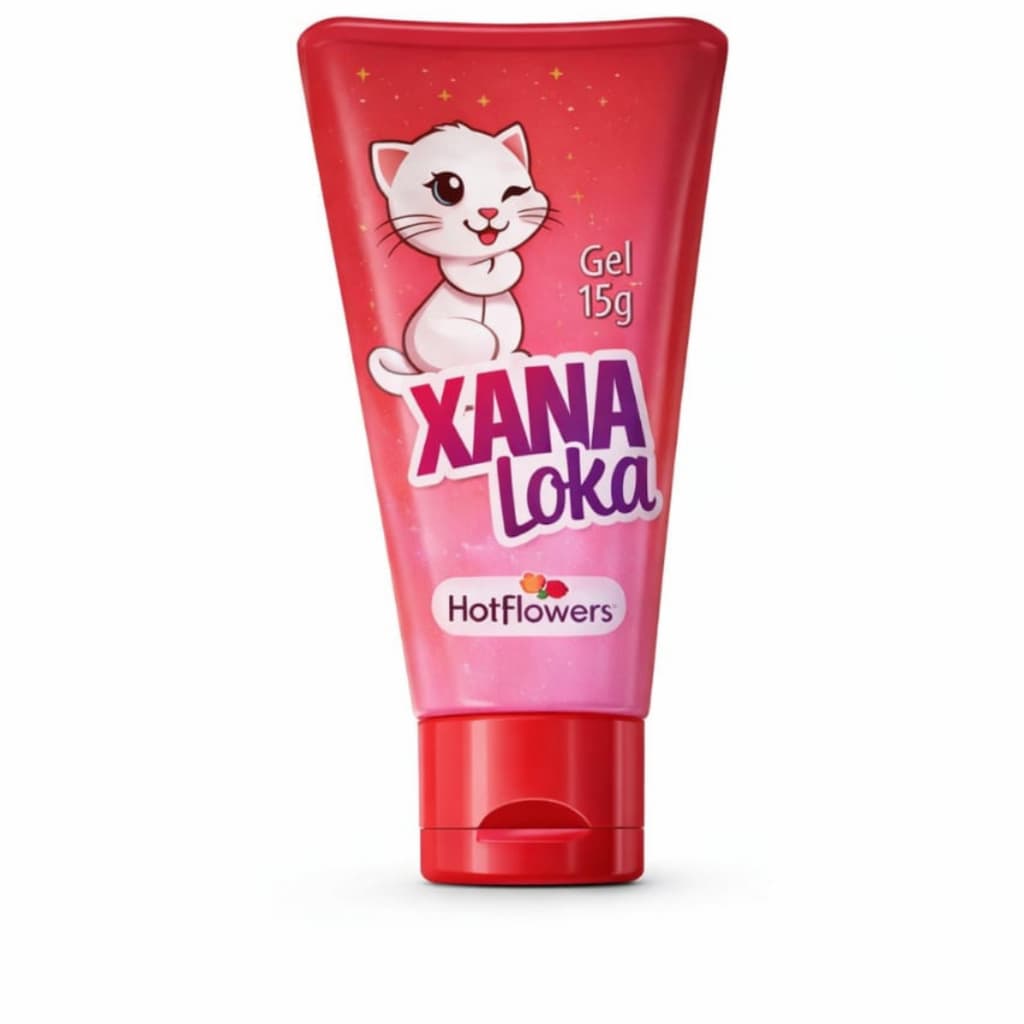 Xana Loka Gel Corporal HotFlowers 15g Sensação e Confiança Uso Externo