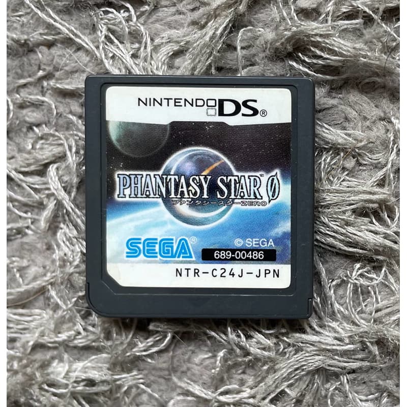 PHANTASY STAR 0 ZERO - NINTENDO DS - JOGO ORIGINAL - JAPONES