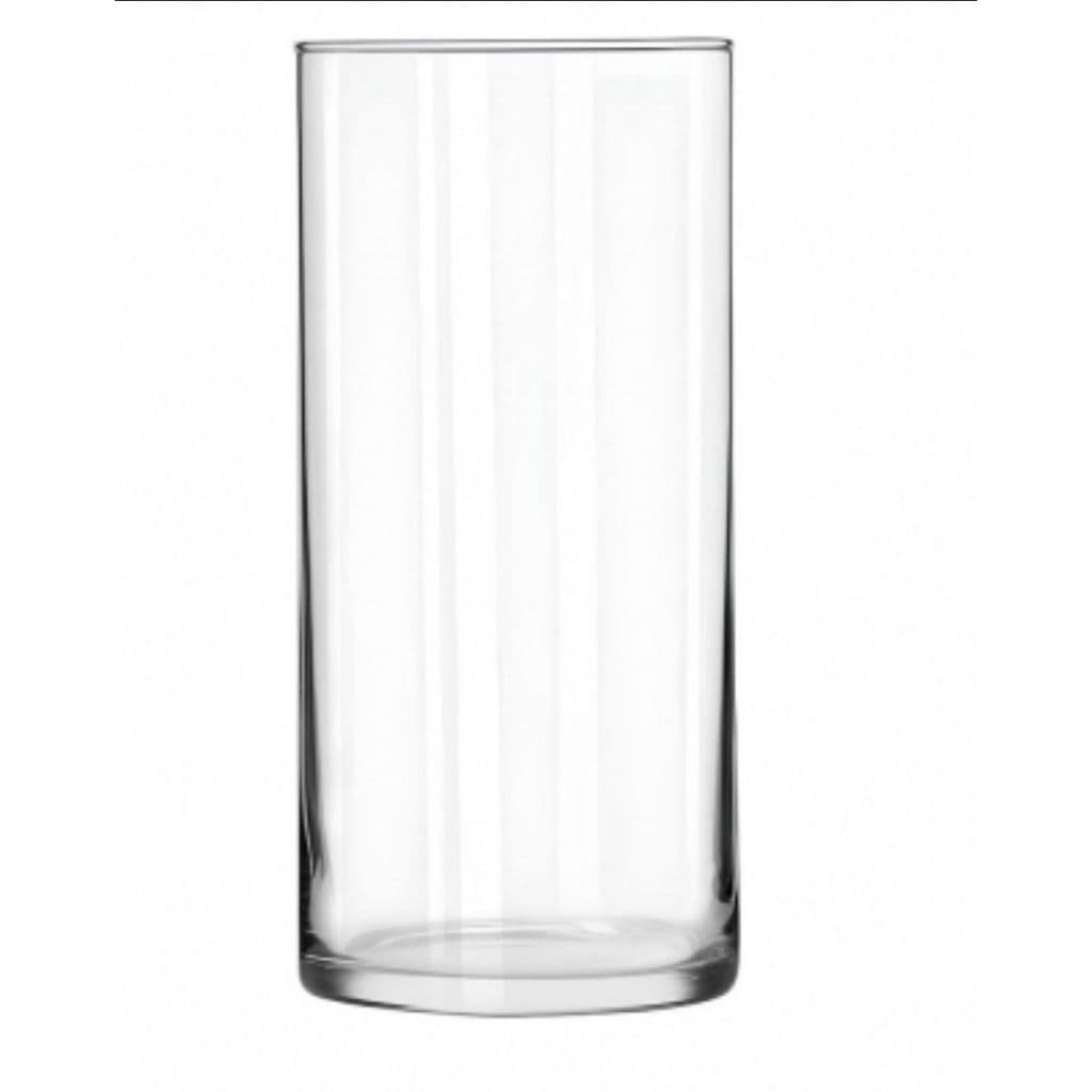 Kit C/ 2 Vaso Tubo De Vidro Transparente Cilindro 22x8cm PROMOÇÃO