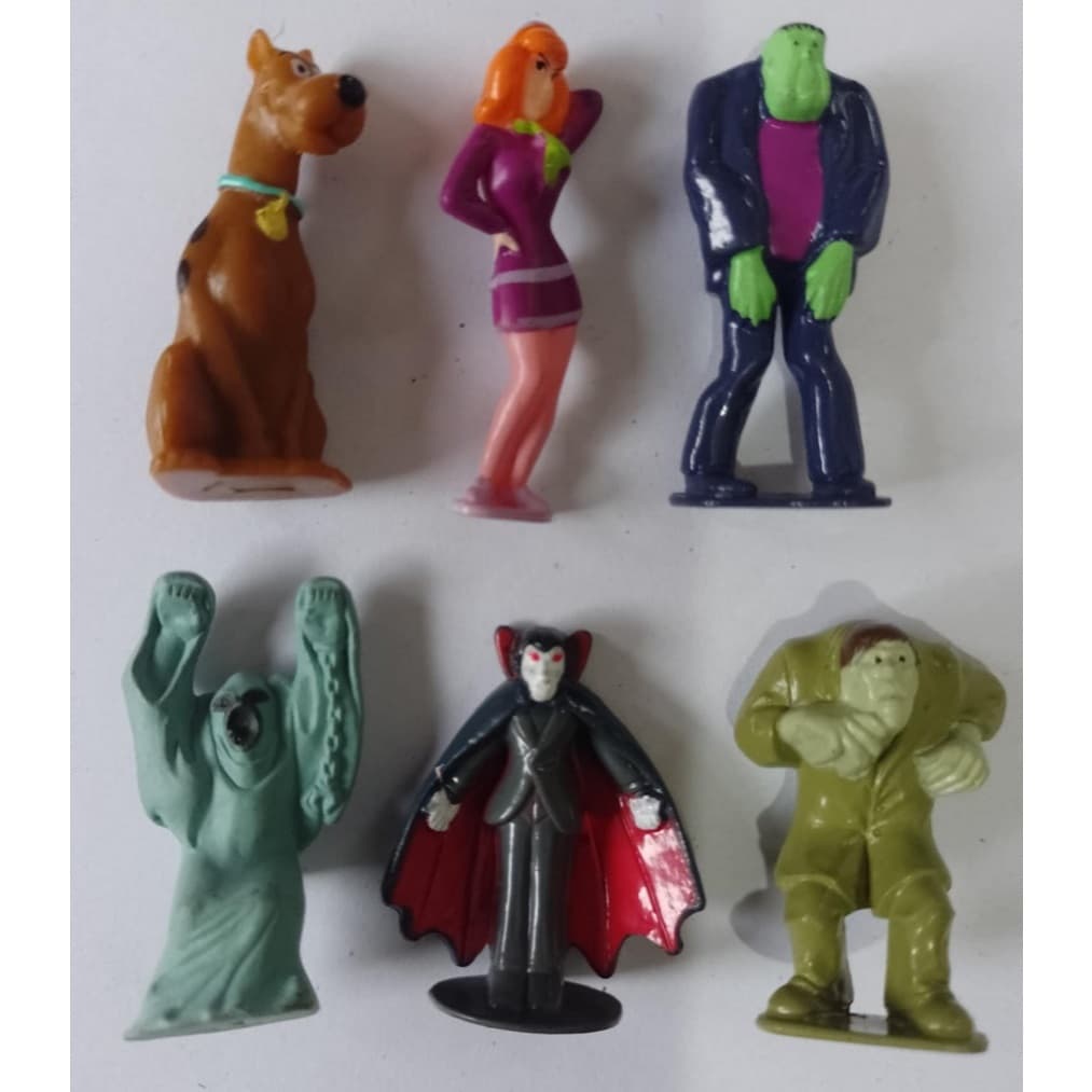 Kinder ovo - Scooby Doo - (Firma Zaini) com 6 personagens