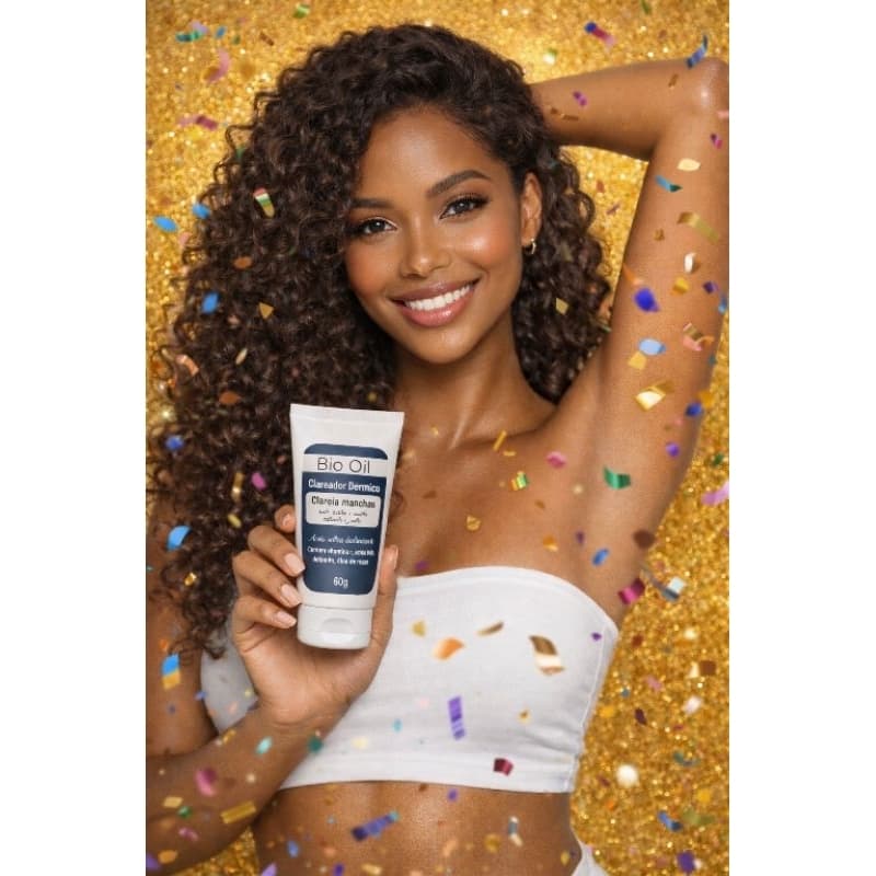 Creme clareador axilas e virilha corporal 60g