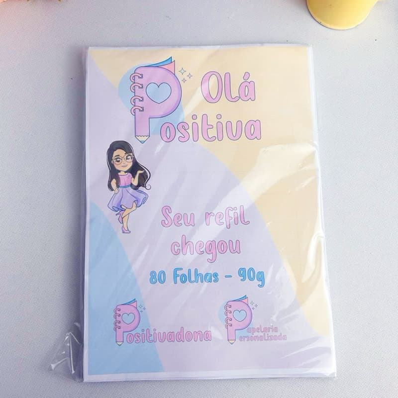 Refil A5 Stray Kids 80 Folhas Decoradas | Para Fichário A5 | Papel 90g | Kpop Papelaria