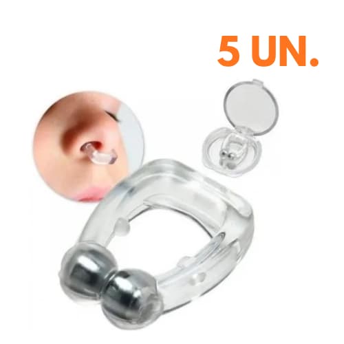 Clipe nasal  Magnético  Anti Ronco e Apneia Dilatador para ronco para dormir Nasal