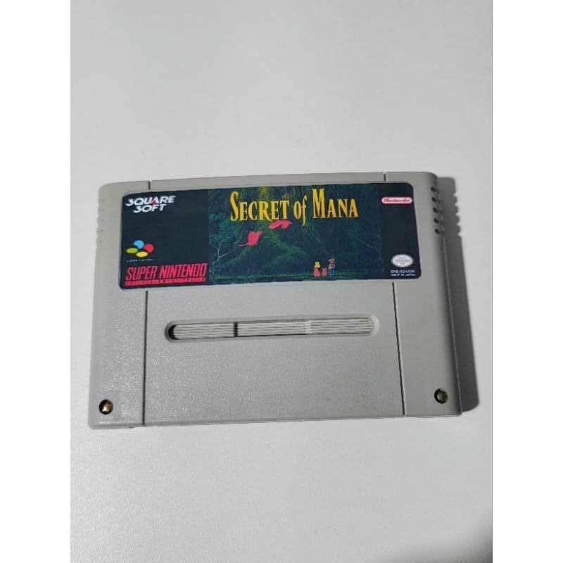 Cartucho original Reprogramado Super Famicon / Super Nintendo - Secret Of Mana em Português