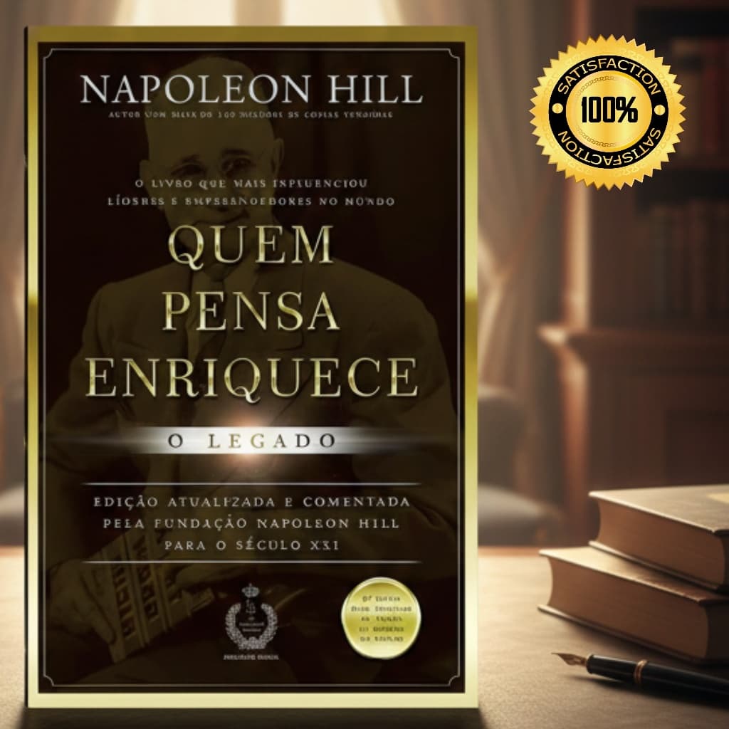 Quem Pensa Enriquece: O Legado - Napoleon Hill - Novo Lacrado