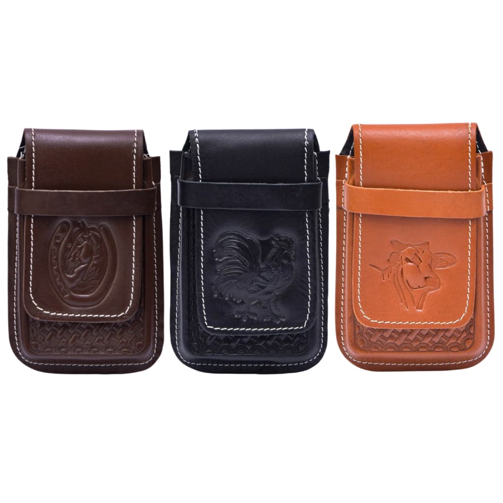 Bainha Capinha De Celular  Universal - Vários Modelos Couro legitimo