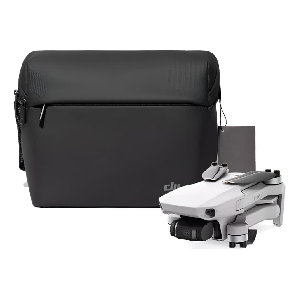 Bolsa de Ombro para Drone DJI Mini - Impermeável, Compacta e Confortável