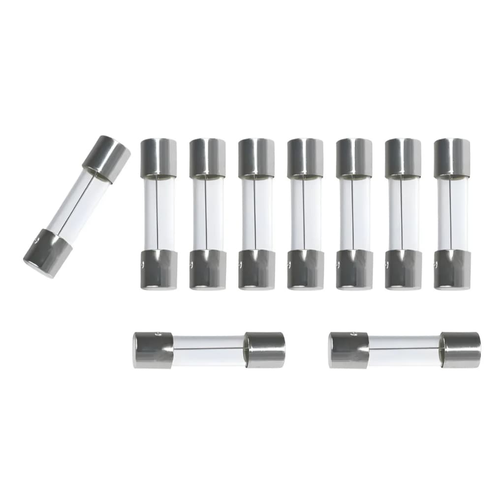 Fusível de Vidro 5x20 - 10A  250V Kit c/ 10 peças