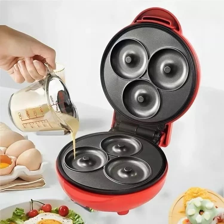 Máquina de Fazer Donuts Rosquinhas Confeitaria 110V