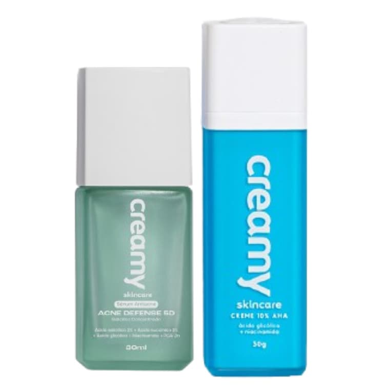 Duo para Poros - Acne Defense 5D + Ácido Glicólico