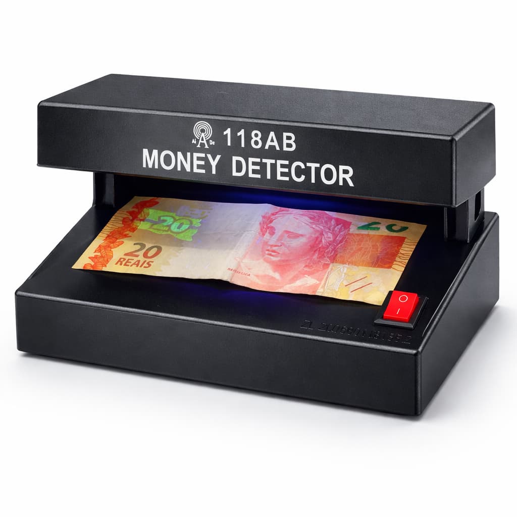 Detector Identificador Dinheiro Falso Money