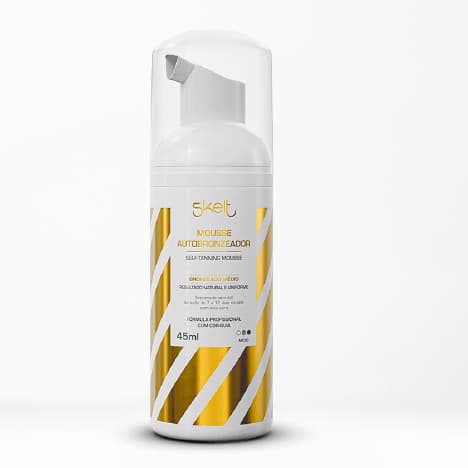 Bronzeador Sem Sol Skelt Red Carpet Glow Mousse 45ml