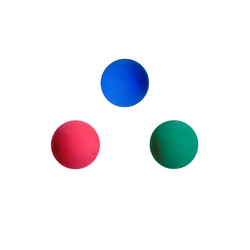 Bola de Frescobol Kit 3 Unidades Cores Sortidas