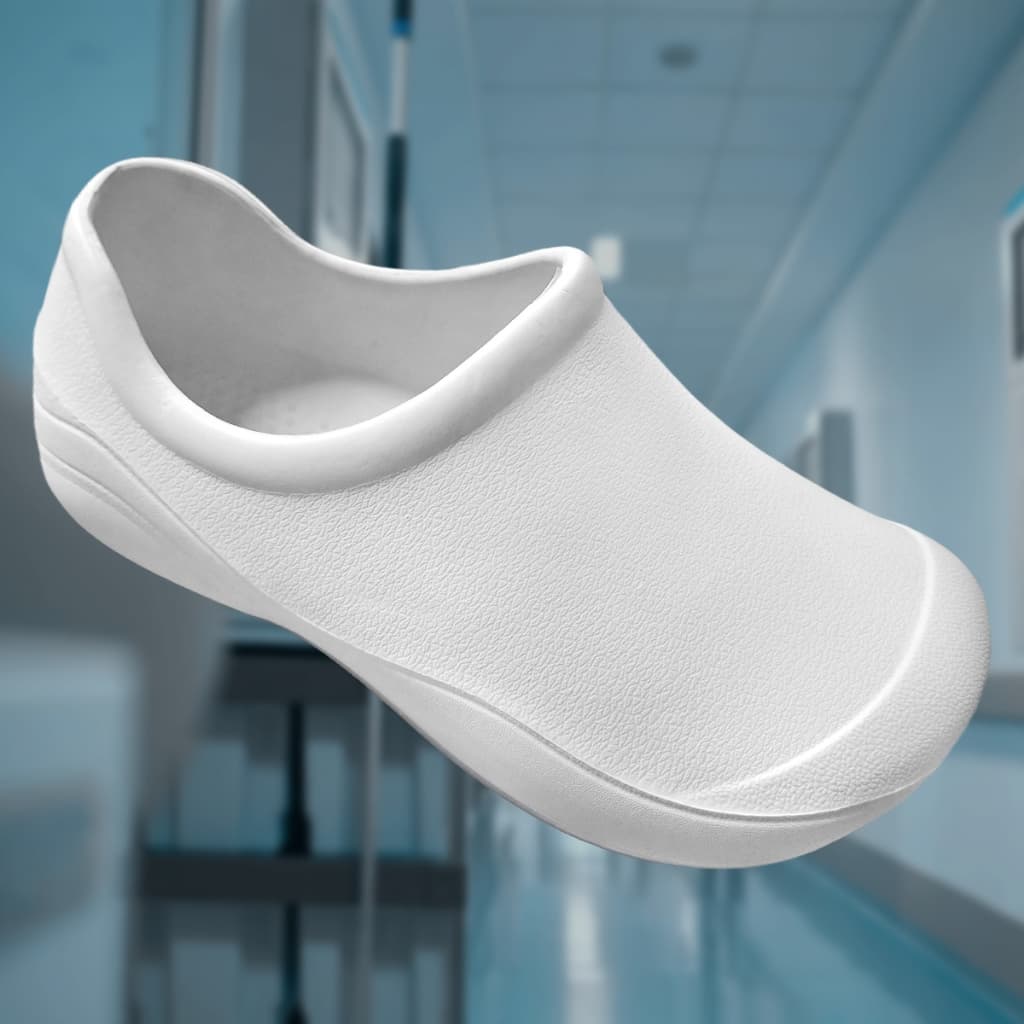 Sapato enfermagem babuche fechado cozinha Yvate BGX053