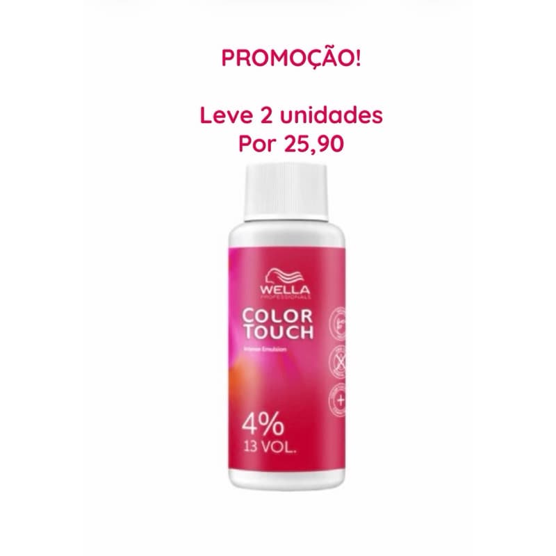 Wella Professionals Color Touch 4% - Agua Oxigenada Emulsão Reveladora 13 Volumes 120ml