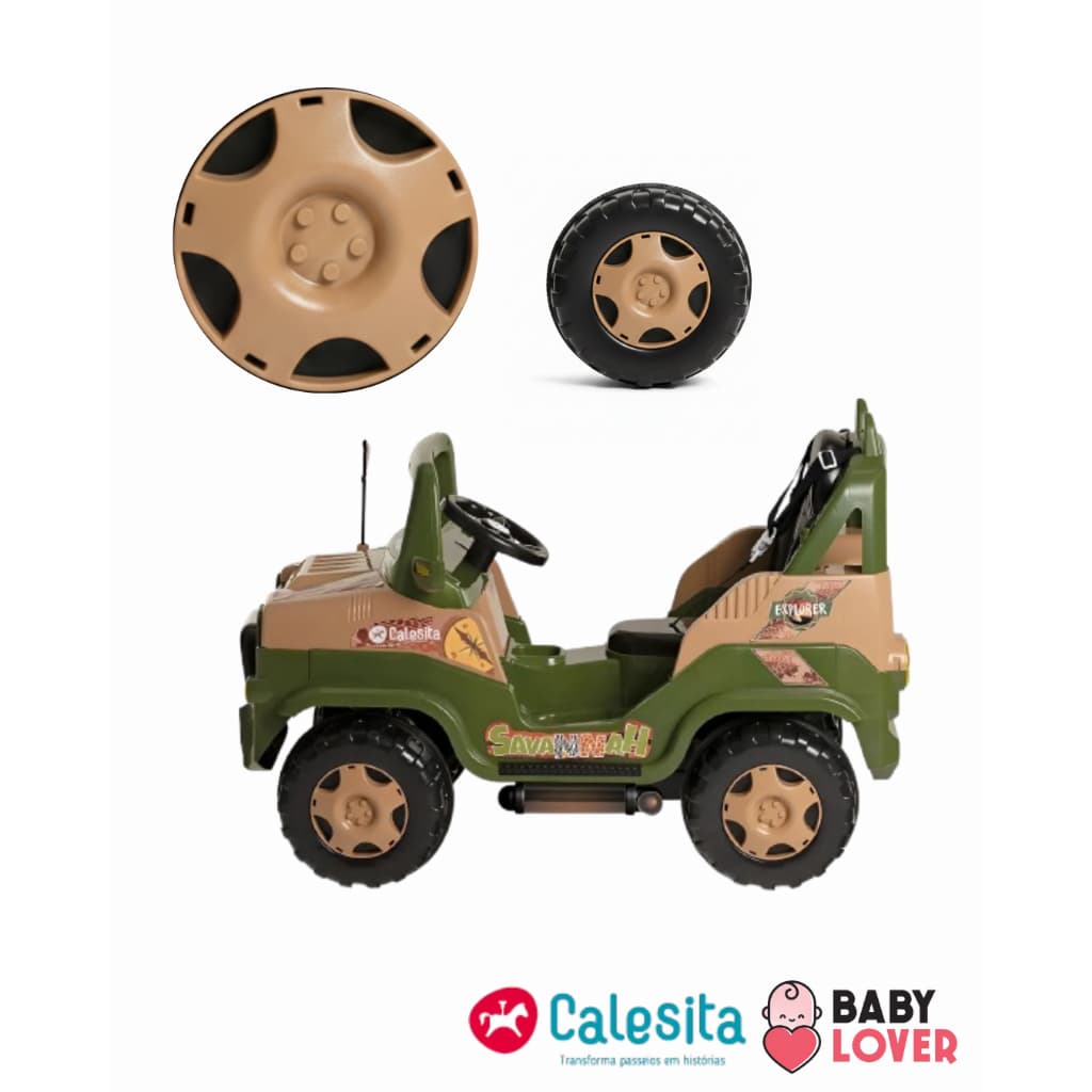 Kit 2 unidades Calotinha Calota Do Carrinho Jeep Dipi Diipi Calesita Original