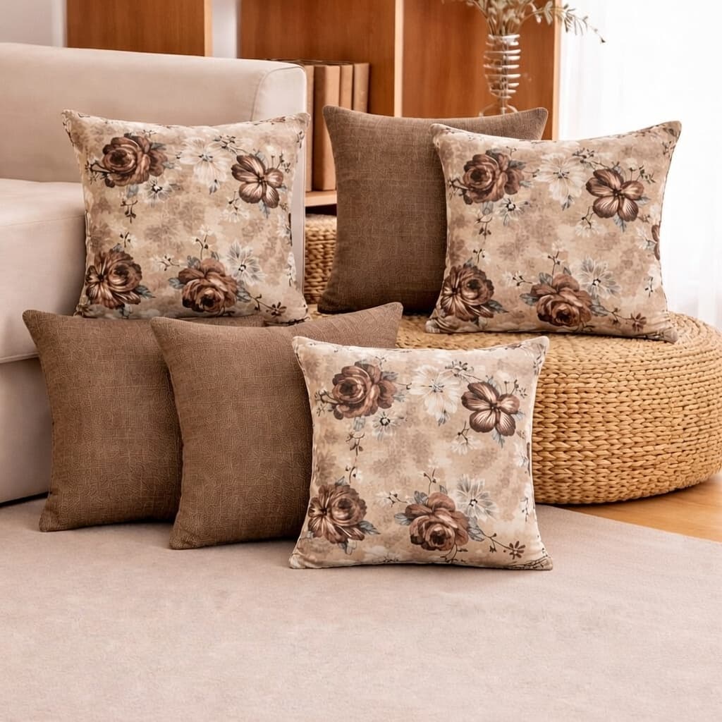 Kits Capas Para Almofadas Decorativas Ideal Para Decoração com Zíper embutido