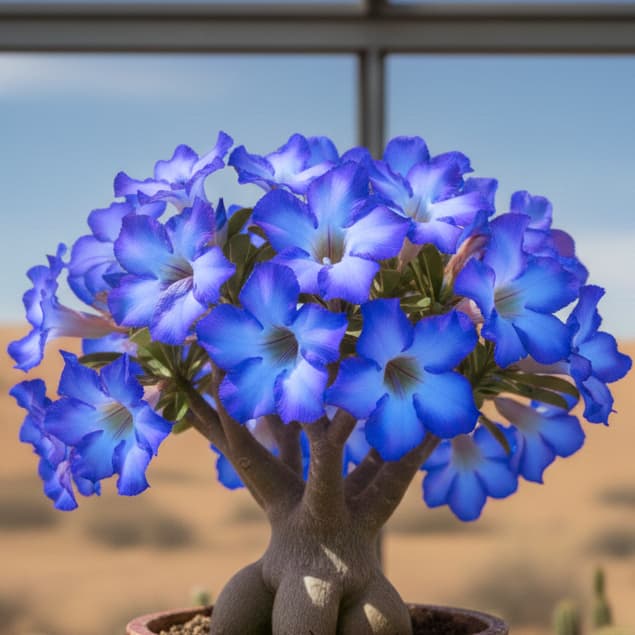 Rosa do Deserto Sementes Mix Premium – Flores Lindas e Variadas