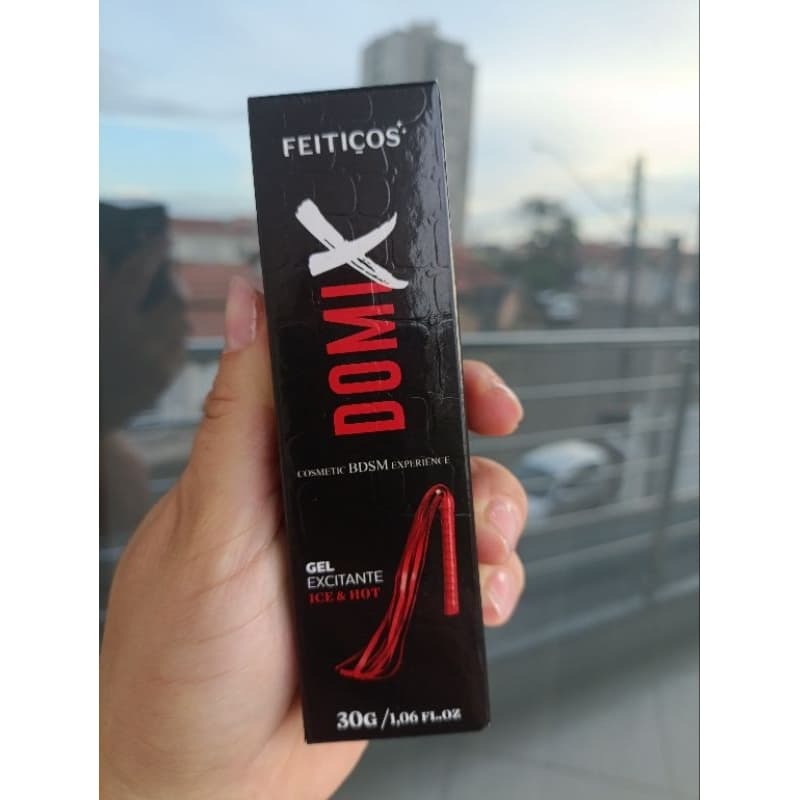Gel beijável esquenta/esfria -Domix