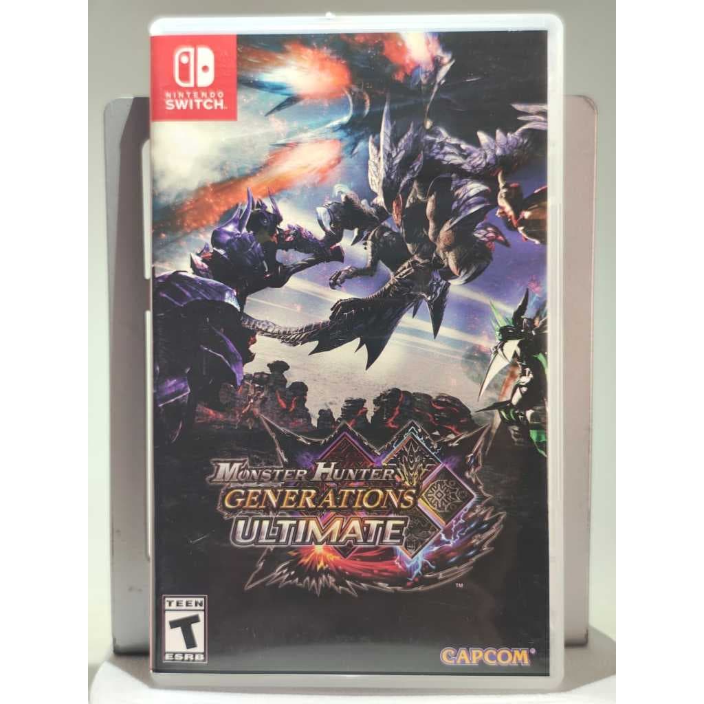 Monster Hunter Generations Ultimate Switch Usado Mídia Física Americano