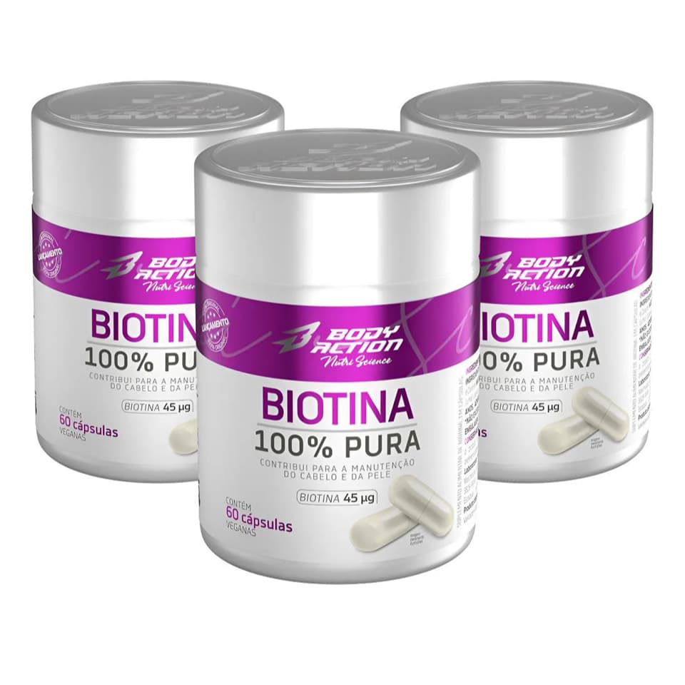 Kit Biotina Body Action