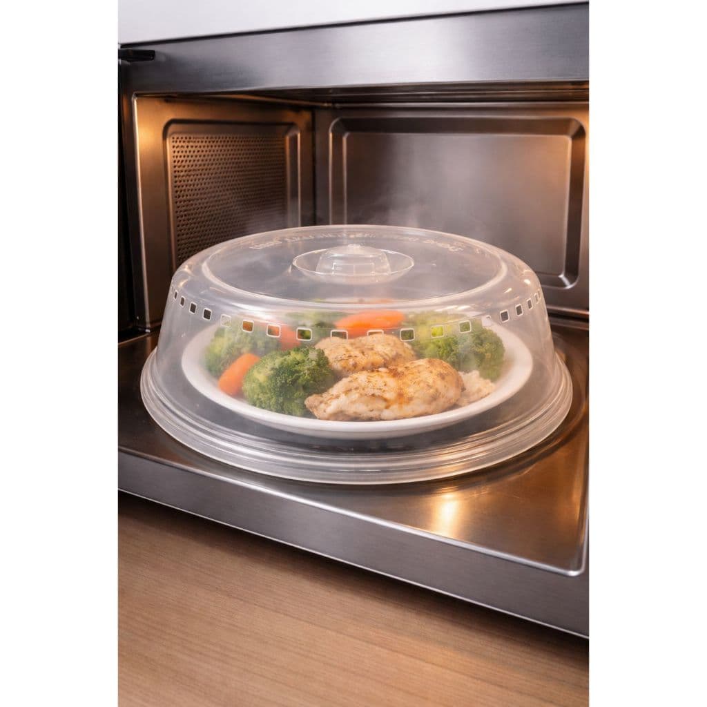 Tampa para Microondas Proteção De Alimentos Livre Bpa