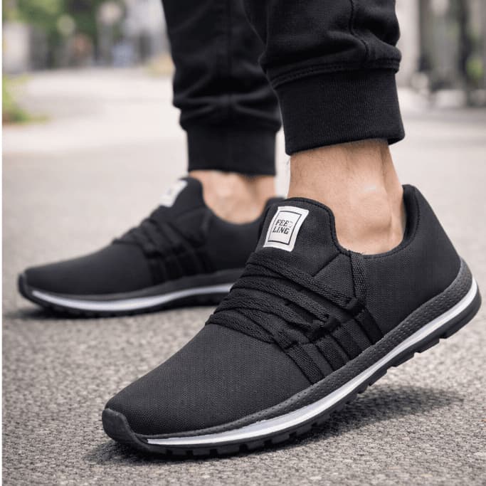 Tênis Feeling Masculino Feminino Casual Corrida Caminhada Academia Leve Confortável Estiloso