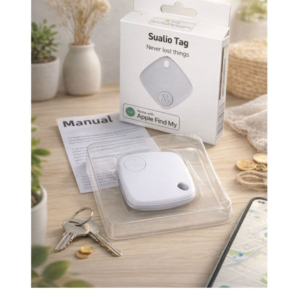 Smart Air Tag Localizador Bluetooth prático para iPhone IOS/Objetos Perdidos