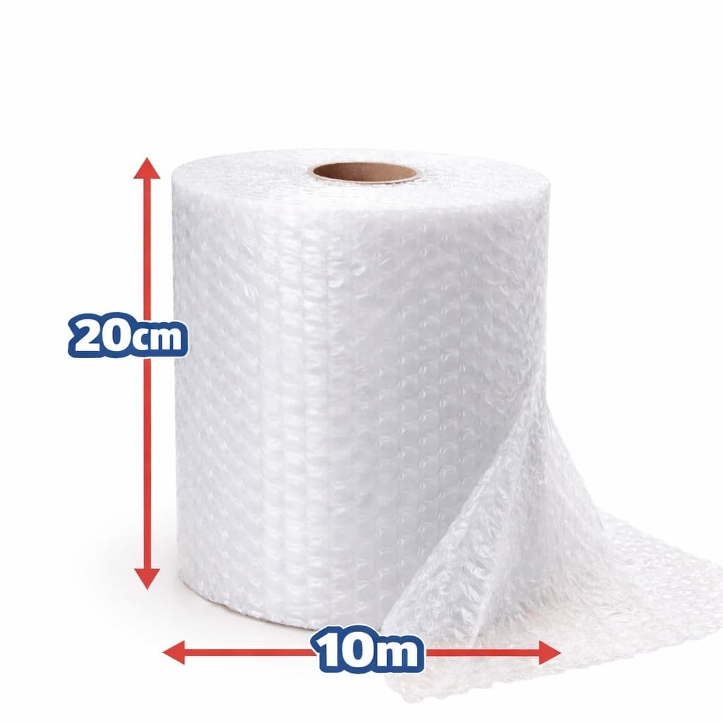 Plástico Bolha 20cm x 10 Metros – Proteção para Encomendas, Embalagens e Mudanças