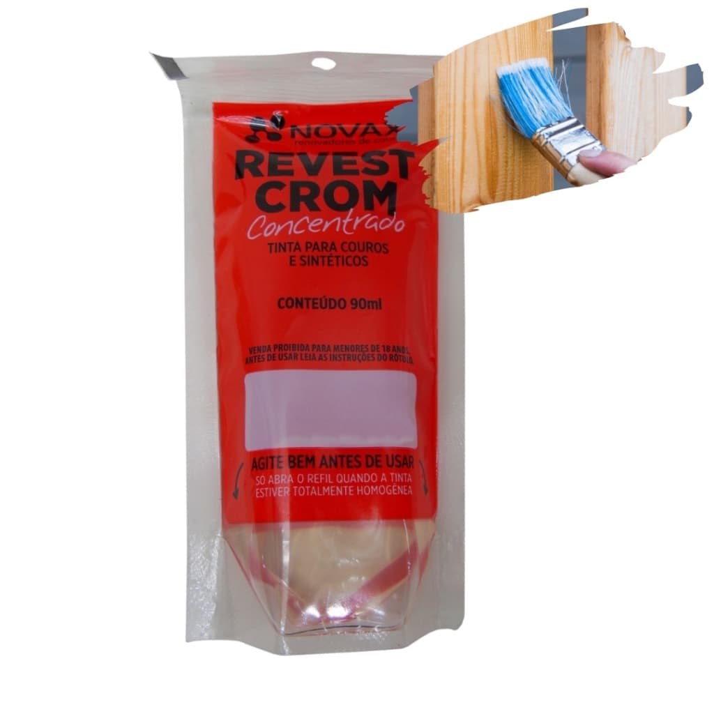 Verniz Sachê Novax - Ideal para sofás e bancos automotivos com ótima fixação e durabilidade