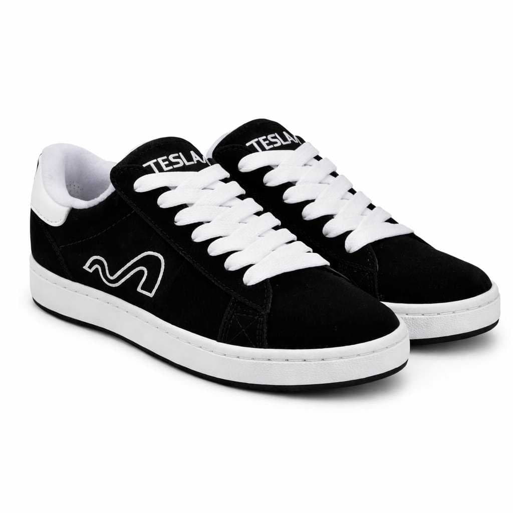 Tênis tesla leve, confortável, tendência 2026, casual, esporte, skatista, academia,promoção