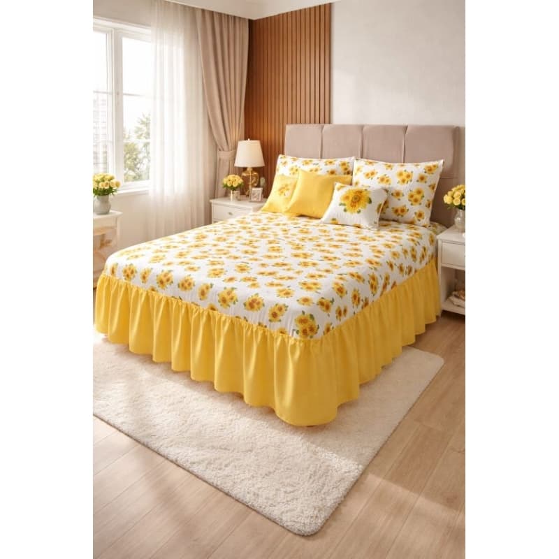 COLCHA Casal ESTAMPADA OXFORD COM 2 FRONHAS