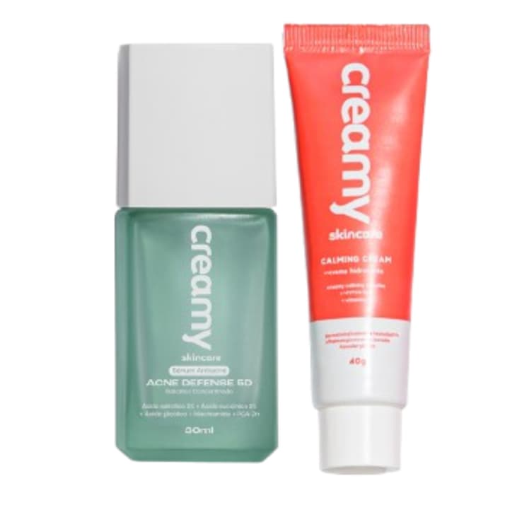 Duo Acne Defense 5D + Gel-creme Hidratante Calmante - Calming Cream