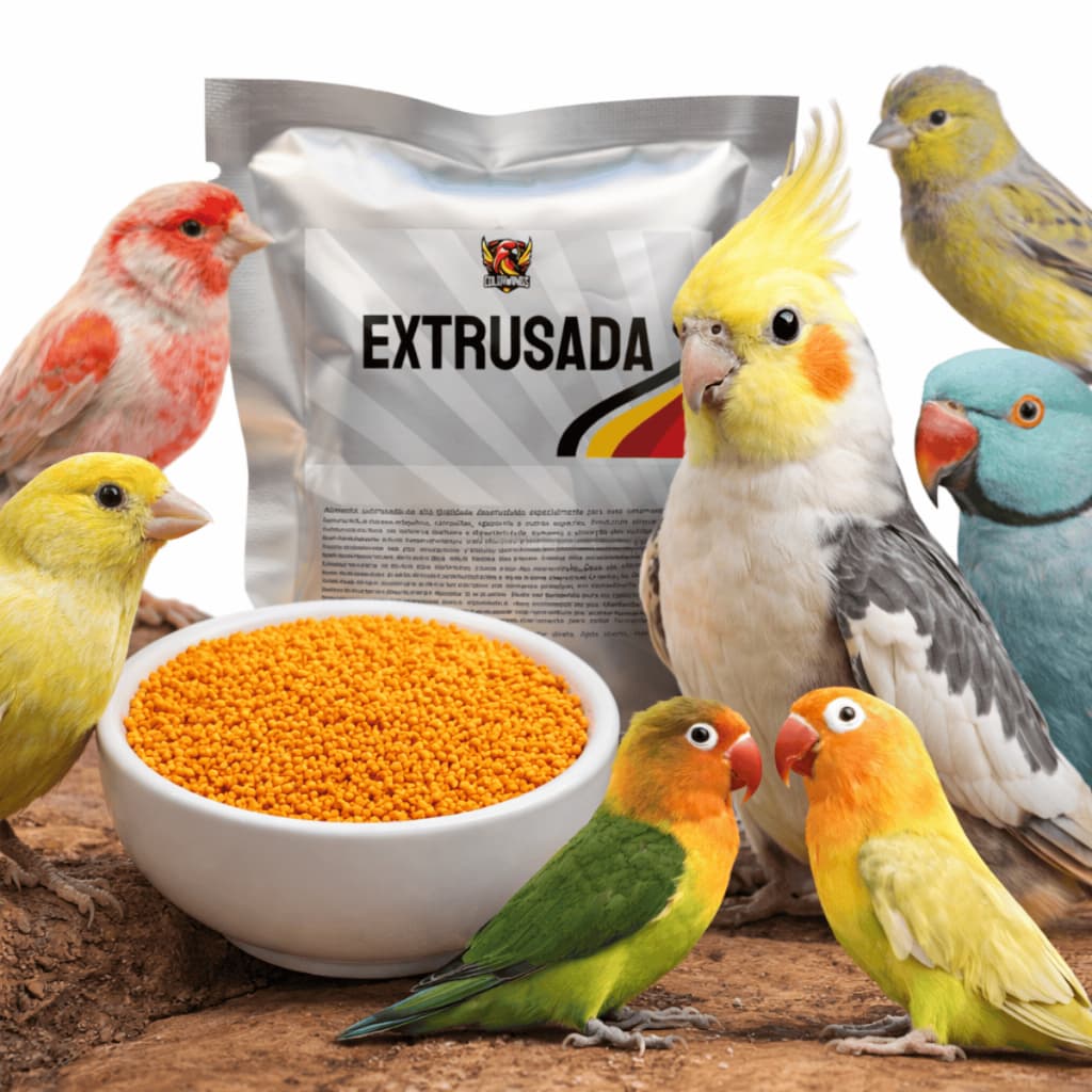 Ração Extrusada Premium para Aves – Nutrição e Saúde Garantida 1Kg