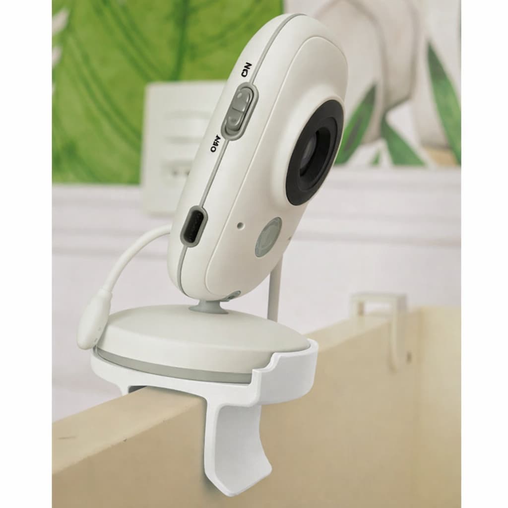 Suporte Universal para Babá Eletrônica e Monitor Bebê Ajustável Flexível e Resistente para Berço