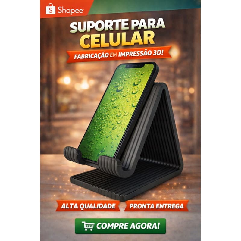 Suporte de Celular Moderno 3D