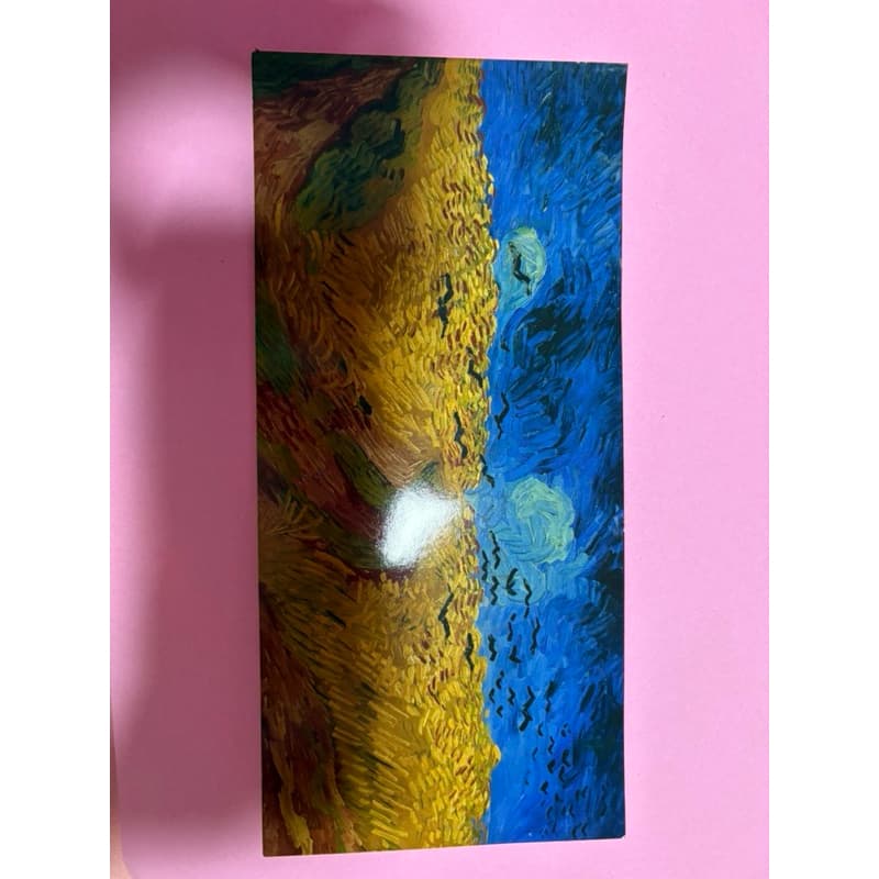 cartao postal Campo de Trigo com Corvos - Vincent van Gogh