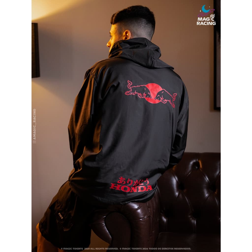 Blusa Corta vento F1 RedBull  Honda Turquia 2021 unissex - Magic Racing