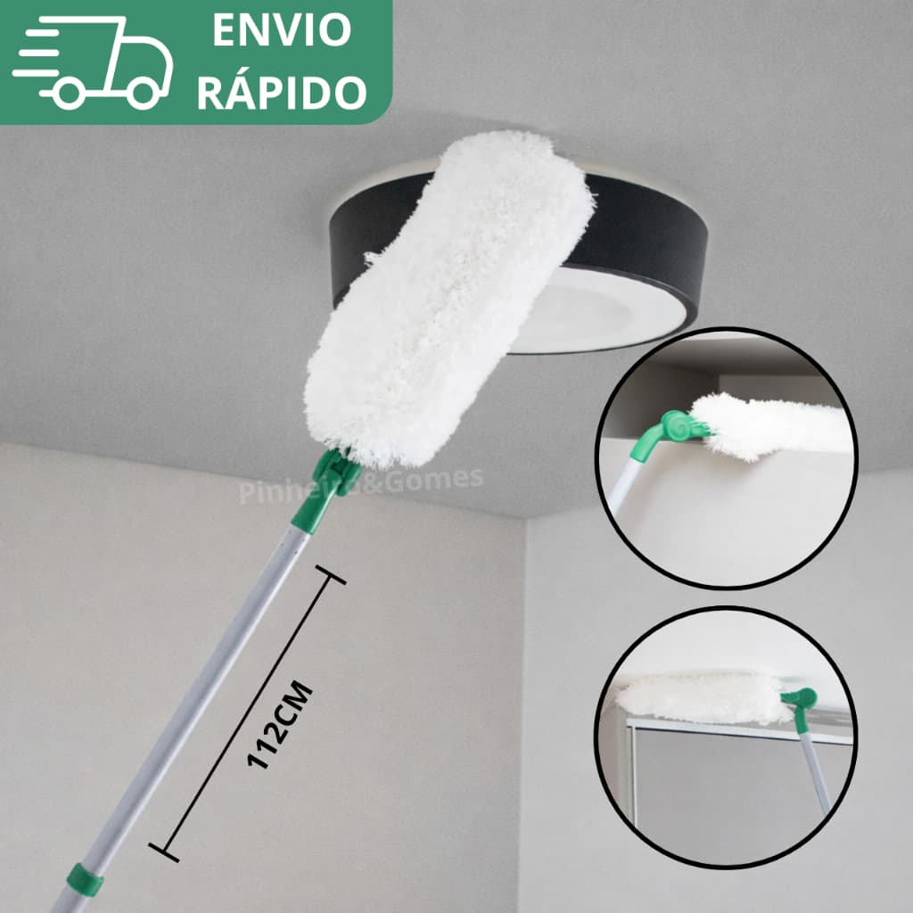 Espanador Ajustável Telescópica Ákora Dobra Duster Escova De Limpeza De Poeira Pó