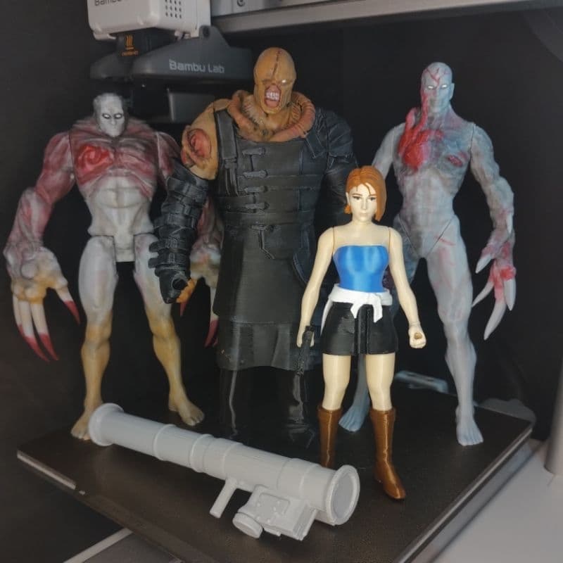 Boneco Articulado Resident Evil