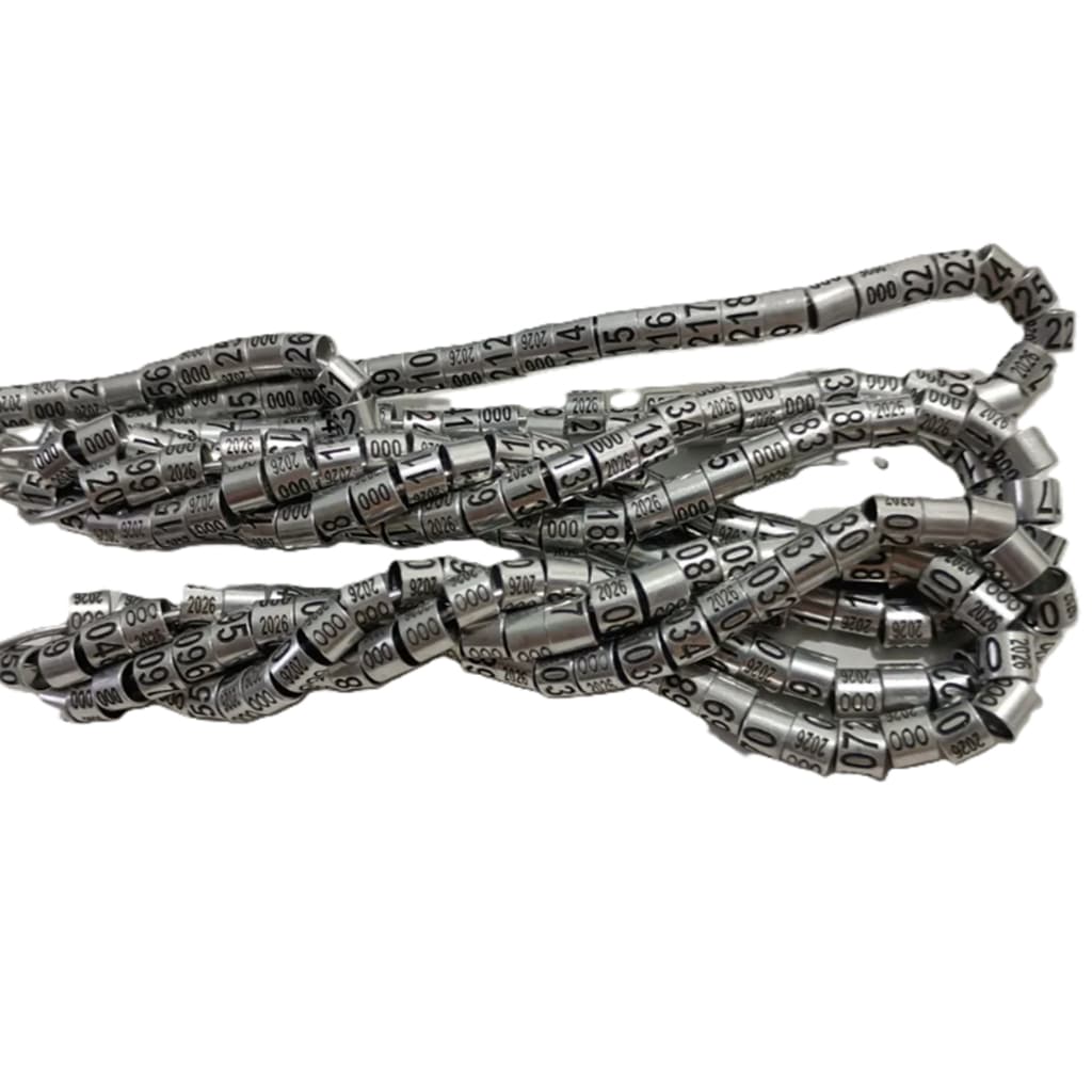 7 Anilhas Fechadas Ox Premium Trinca Ferro Adultos