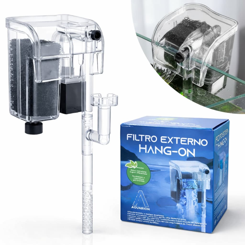Filtro Externo 250l/h Original Facil Manutenção Instalação Aquario Pequeno e Médio até 40 Litros