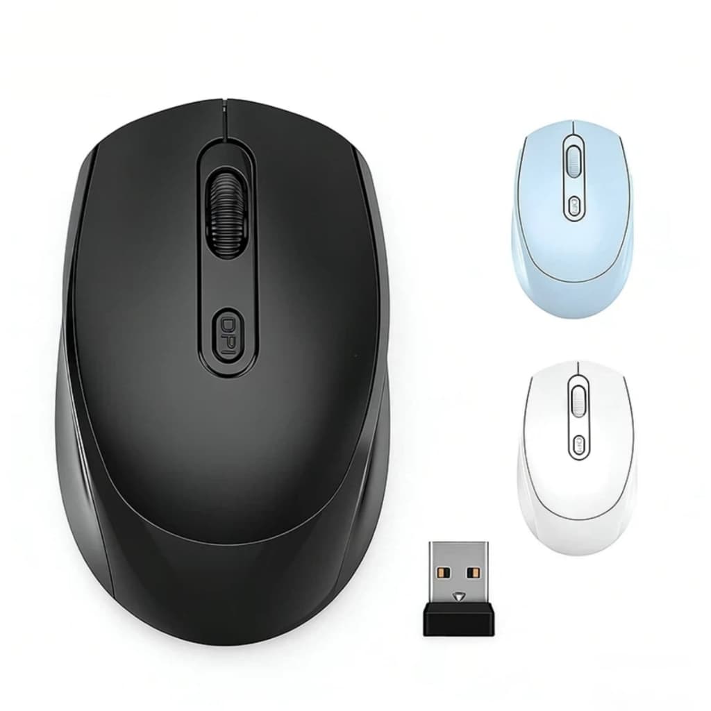 Mouse Sem Fio 1600DPI Óptico para Computador PC e Notebook simplus