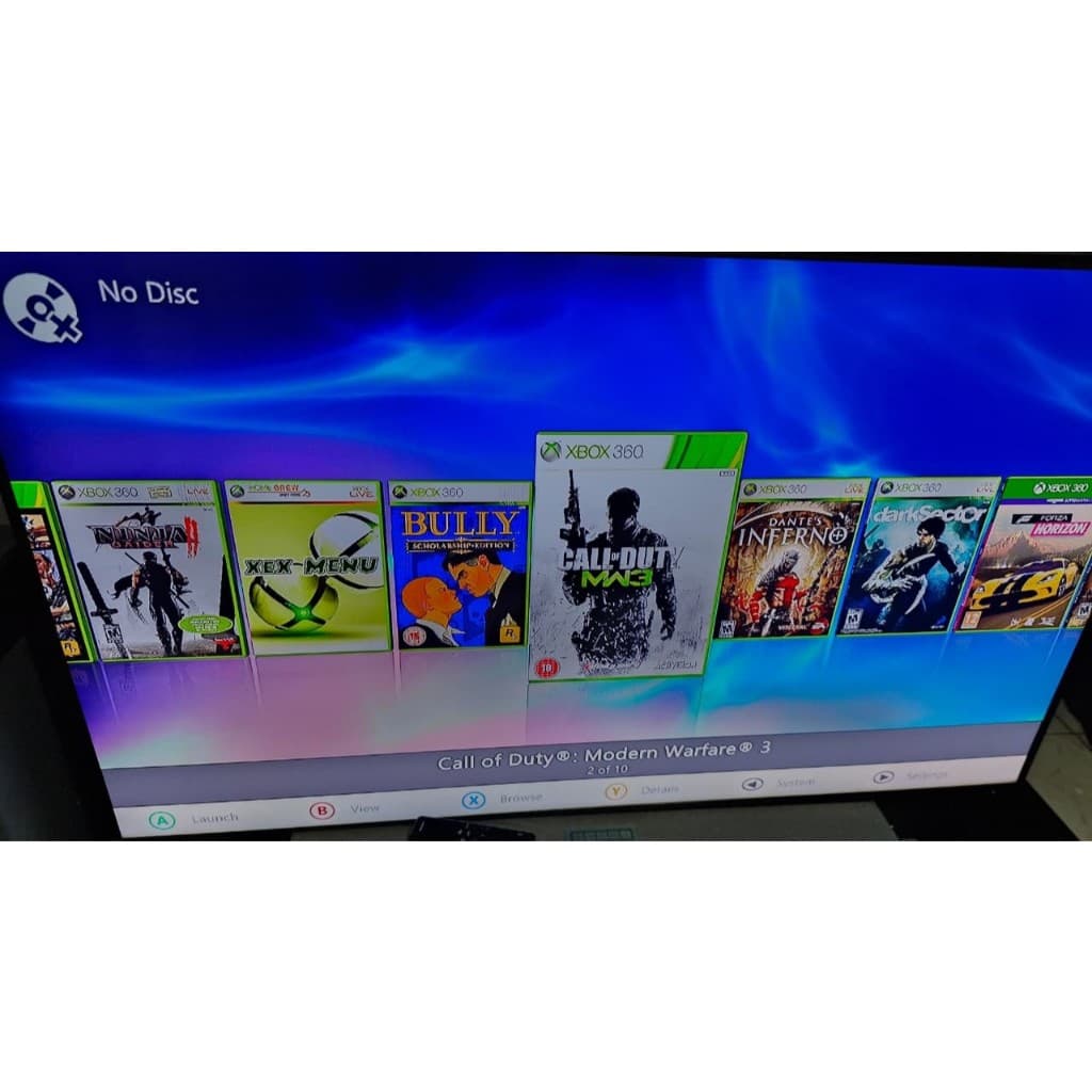 Hd de 500gb com desbloqueio pra qualquer xbox 360 e com mais de 70 jogos