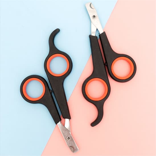 2 Maquina Para Tosar Tesoura De Unhas Inox Profissional  Para Cachorros Pets Promoção