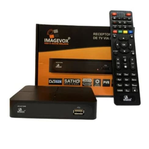 Receptor de Parabolica banda KU Full HD ADV-SATB10 Imagevox Satelite D2