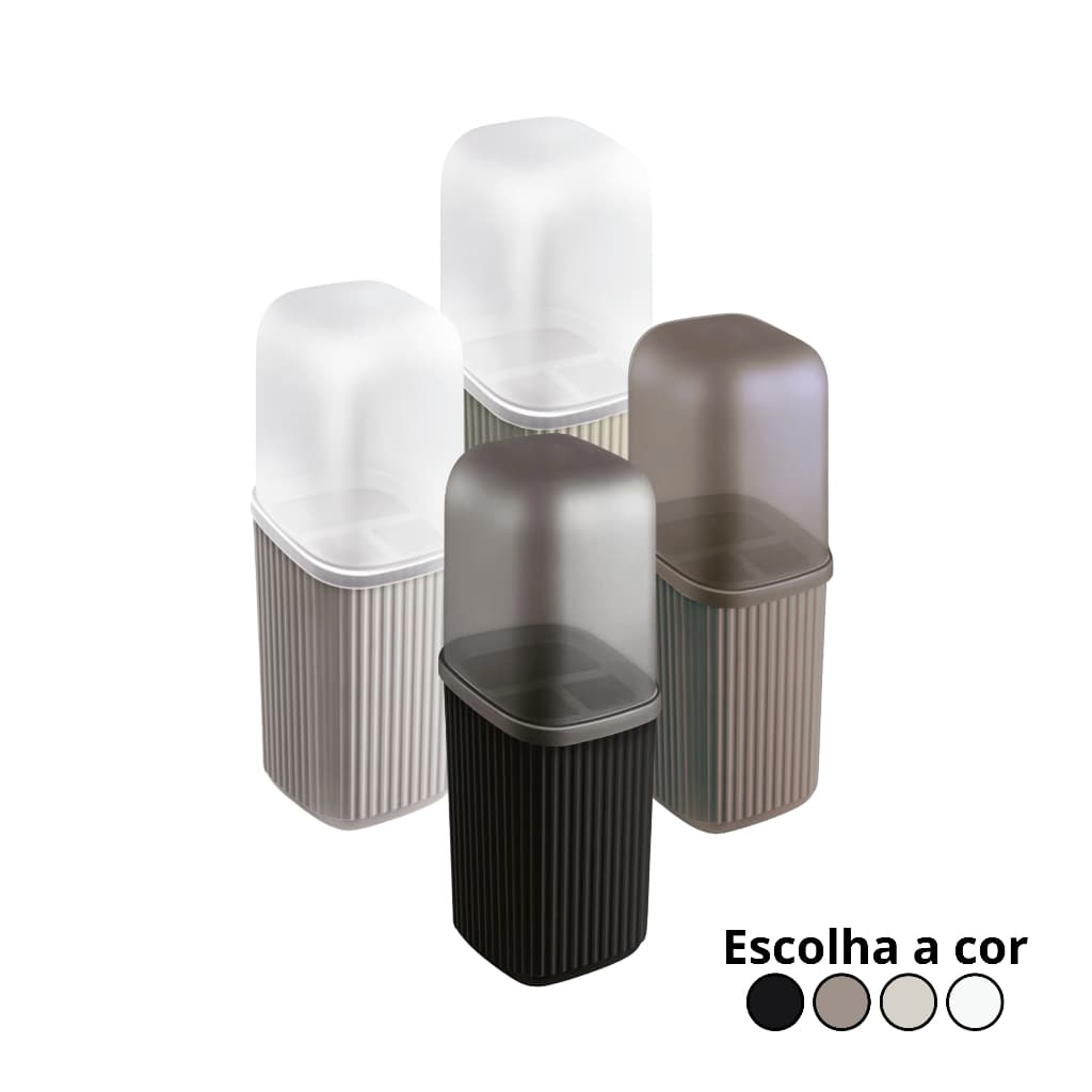 Estojo Dental Grande Para Viagem e Organização - Usual